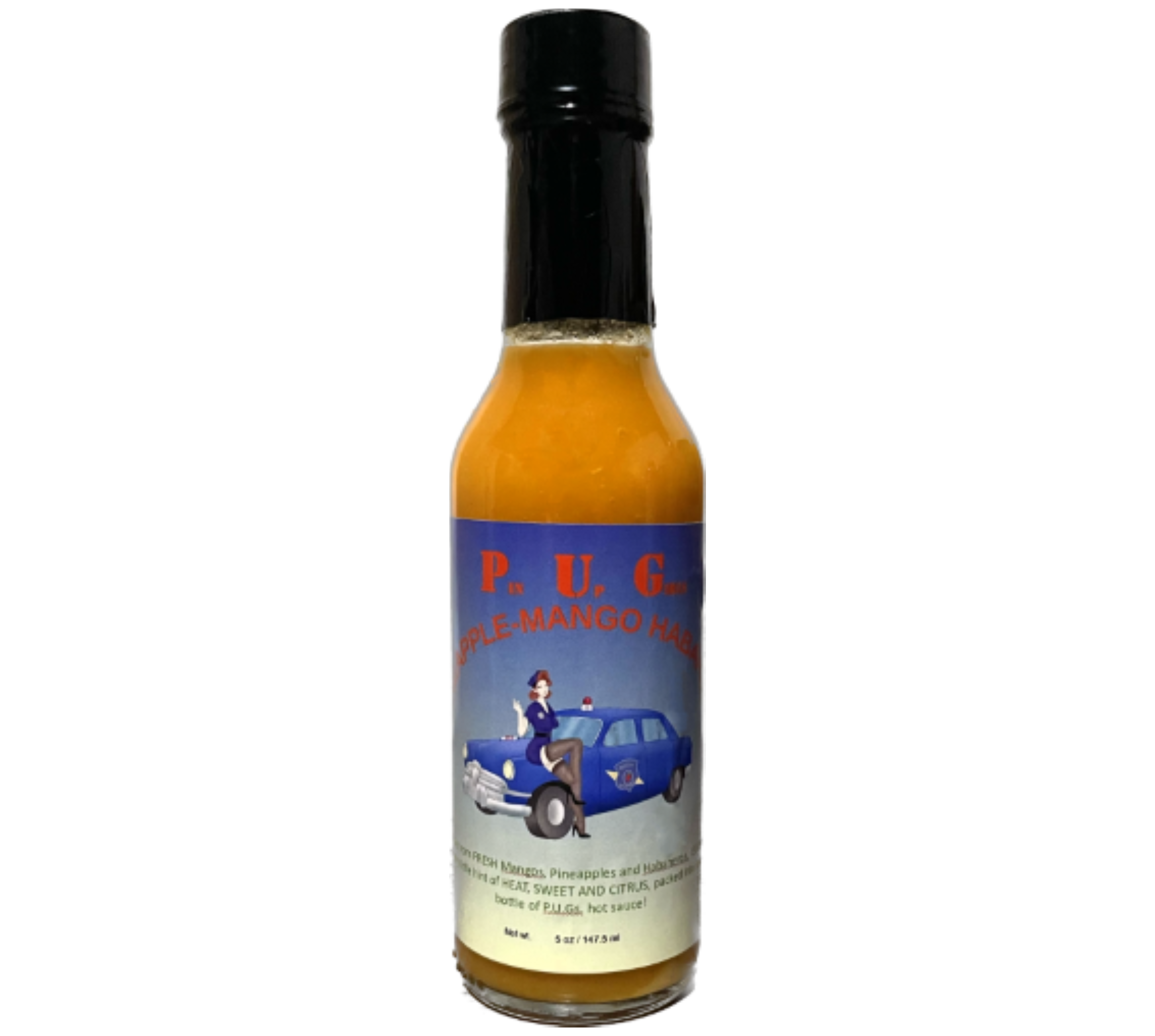 Pineapple Mango Habanero Pin Up Girls Hot Sauce 5150